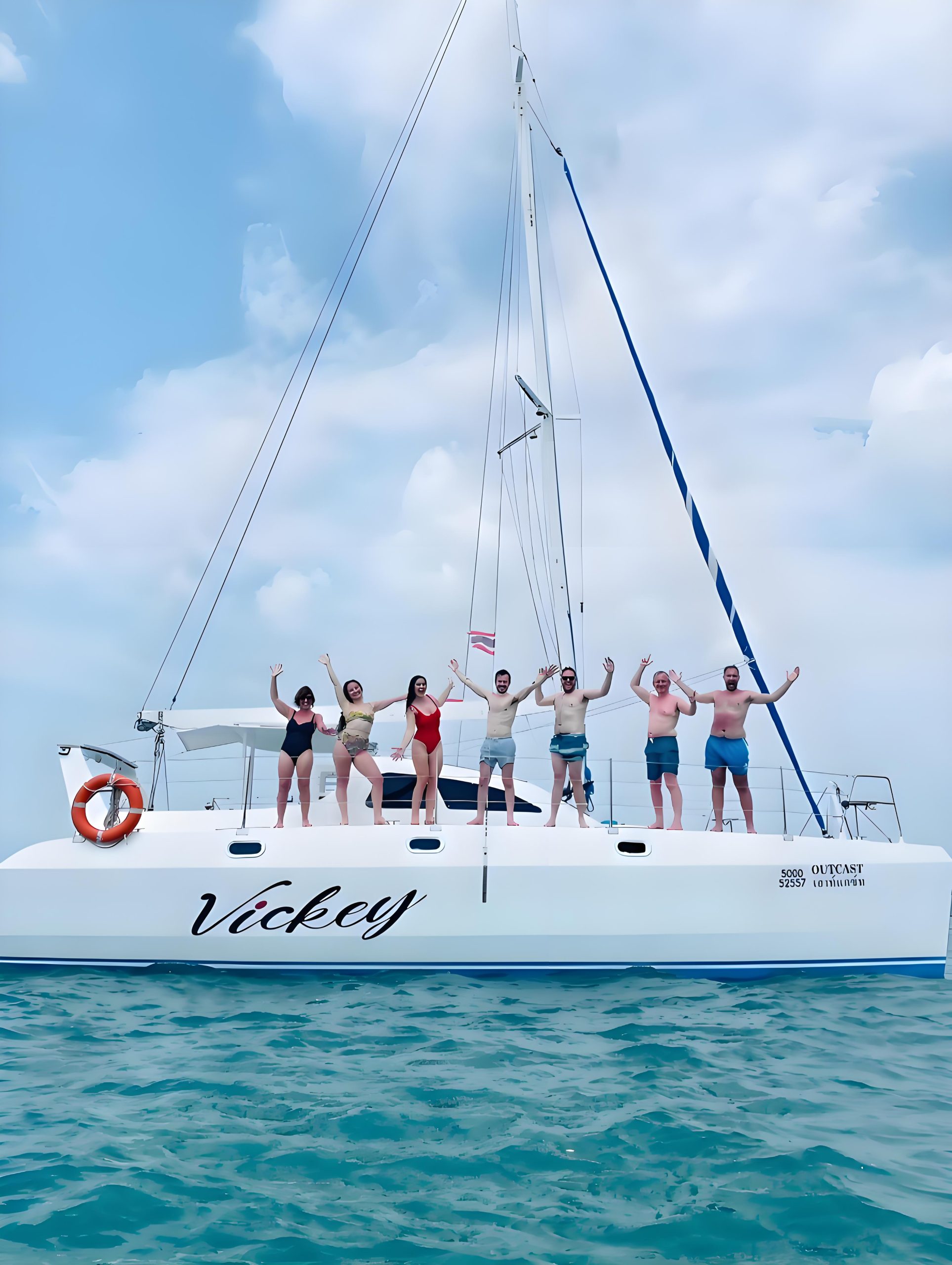 Catamaran Vickey offers the perfect blend of comfort, adventure, and exclusivity.